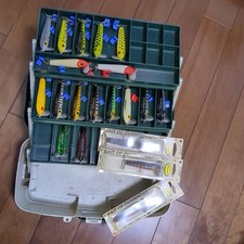 Fred August Jitter Sticks 3.8 oz 20-pack Tackle Box Collection Used