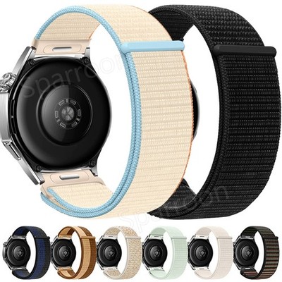 18mm 20mm 22mm Sports Nylon Loop Wrist Watch Band Quick Release Strap