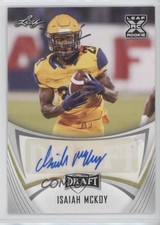 2021 Leaf Draft Isaiah McKoy #BA-IM2 Auto 0e5i