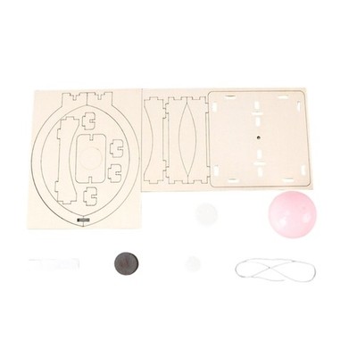 Children Educational Science Toy Assembly Wooden Levitation Ball Model