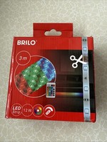 Briloner 3 Meter Rgb LED-LIGHT Strip Band 12W Dimmbar Fernbedienung Farbstoff