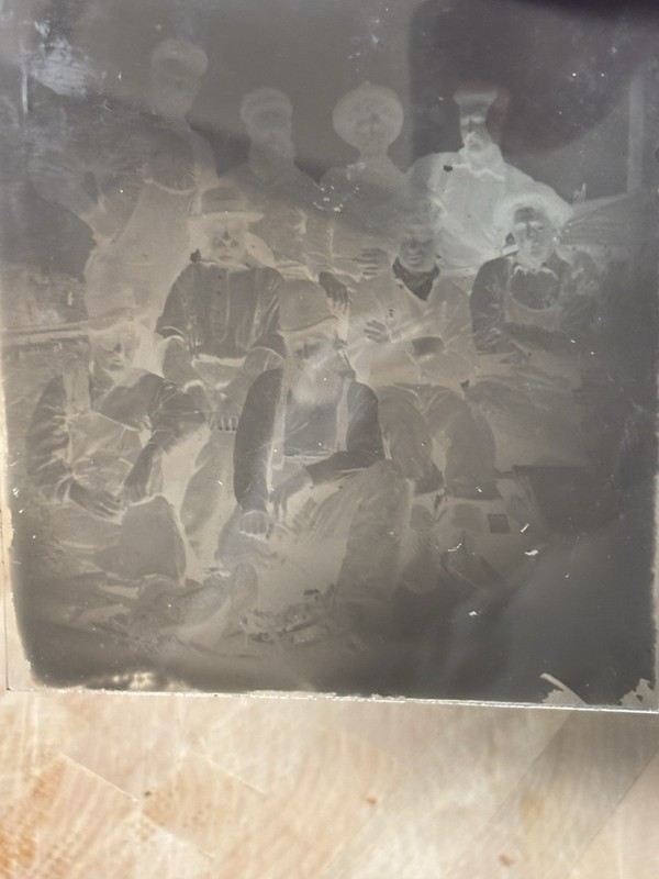 Vintage Glass Negatives Lot of 14 In Excellent Condition