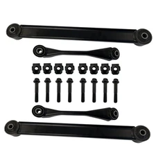 4PCS Rear Driver and Passenegr Side Upper & Lower Trailing Arm Compatible