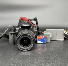 Canon EOS 400D DSLR Camera With 18-55mm Lens, Charger & Memory Card - Tested