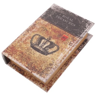 Bücherregal Dekoration Aufbewahrungsbox in Buchform Vintage-