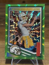 Cameron Dicker 2025 Score - #127 Lime Green LA Chargers /99
