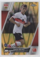 2021-22 Topps Chrome Bundesliga Gold RayWave Refractor Omer Beyaz Ömer #90 0q0m