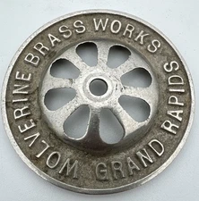 Antique Sink Tub Shower Drain Strainer Wolverine Brass Works victorian bathroom