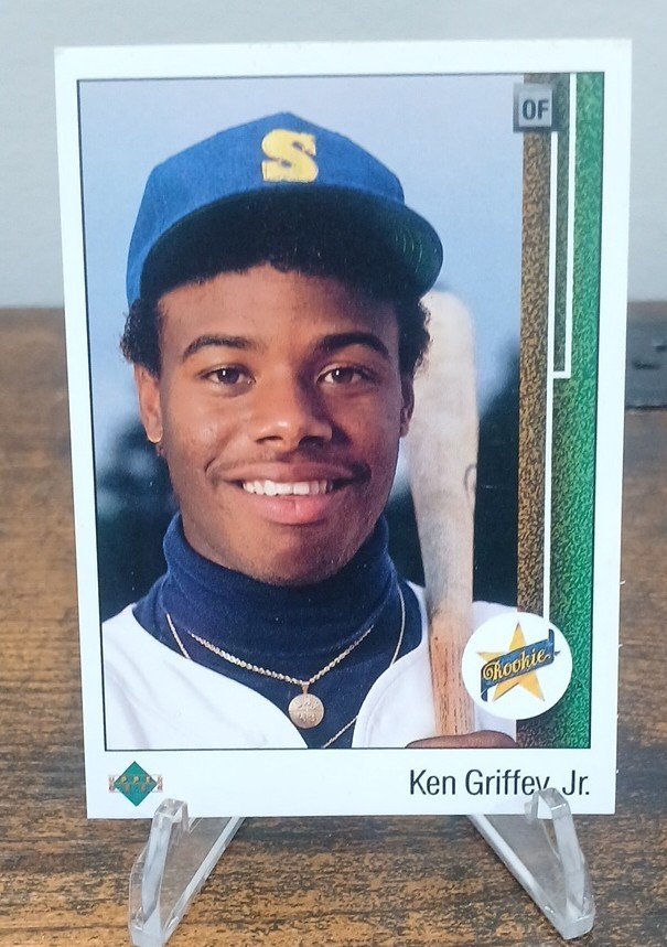 1989 Upper Deck - Star Rookie Ken Griffey Jr #1 (RC) * * * * *