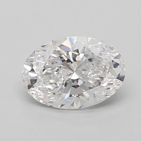 Diamante Sfuso Coltivato In Laboratorio Ovale 2,05 Ct Purezza-Vs1 Colore-D Certificato Igi