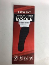 Astalent Carbon Fiber Black Insoles Mens 5-5.5/Womens 6-6.5, NOB