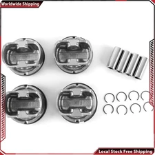 4x Piston Ring Kit Set For Hyundai Sonata Kia Sorento Optima 2.4L G4KJ 2011-2013