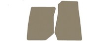 Basic Front Fußmatten Beige für Jeep Wrangler III JK 2007-2018 Automatten