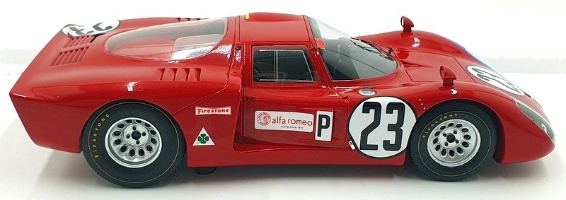 True Scale Miniatures TSM 1/18 Scale TSM151805R 1968 Alfa Romeo Tipo 33/2 #23 - Image 4 of 4