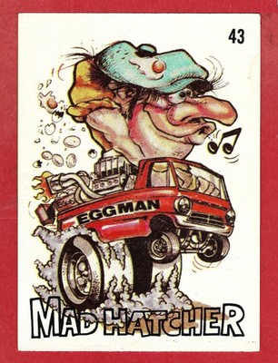 1969 Odd Rods First Series Issue #43 ''Mad Hatcher'' Rare in Mint condition!