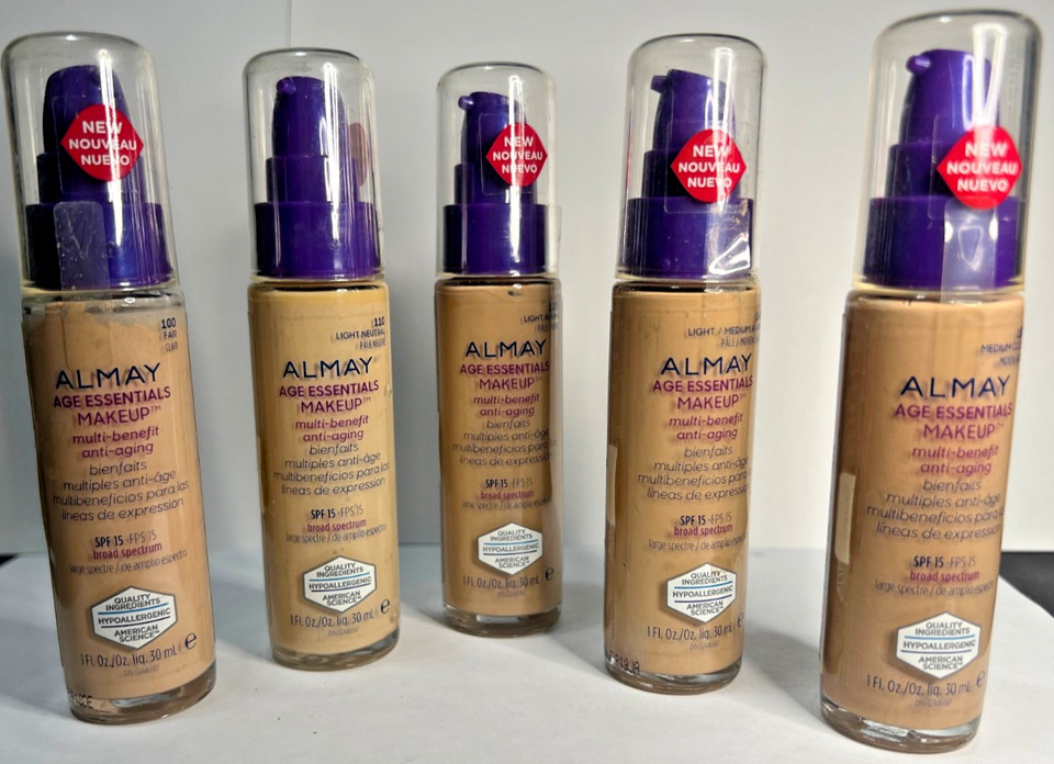 Compre 1, obtenga 1 con un 20% de descuento (añada 2 al carrito) Base de maquillaje Almay Age Essentials