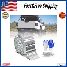 Aluminum Diamond Plate Sheet Metal Coil 0.045" Thick 3003-H22 Alloy - Non-Slip..