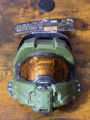 Halo Master Chief Mask Halloween Costume Cosplay by Disguise Child 2017