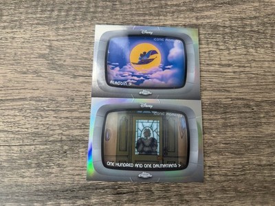 Disney Topps Chrome 2026 - Iconic Moment Refractors 101 Dalmatian / Aladdin