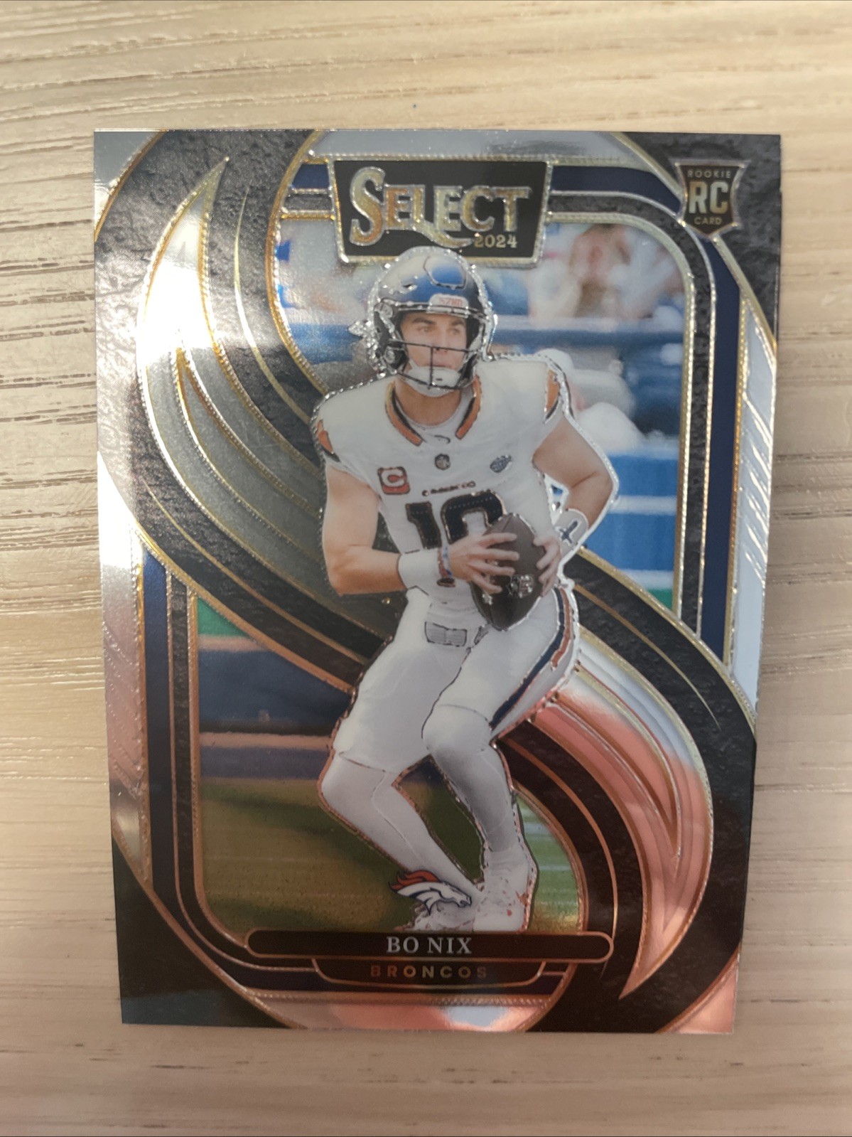 2024 Panini Select - Premier Level Bo Nix #117 (RC) Broncos