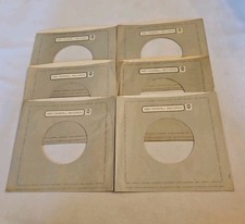 45 RPM 7" RECORD SLEEVES CO. SLEEVE 6 PACK SEE PHOTO ABC/Dunhill Records SLV384