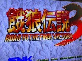 Fatal Fury 3 Road to the Final Victory Neo Geo AES Japan Import F/S Tested