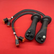 Pair Joystick Handle Controller 611-7548 611-7549 For CAT 336GC 330GC 320GC 350
