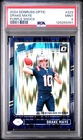 2024 PANINI DONRUSS OPTIC PURPLE SHOCK #229 DRAKE MAYE ROOKIE RC PSA 9