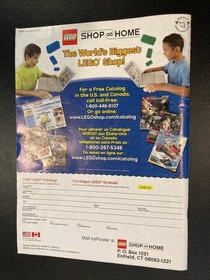 LEGO 8877 Knights Kingdom Vladek's Dark Fortress Manual Only No Bricks Or Parts