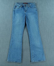 Z. Cavaricci Jeans Women's 6 Light Blue Bootcut Straight Leg Y2K Retro Denim
