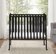 Cunas Para Bebes Con Colchon Cama Para Infantil Marco Wooden Baby Crib Black