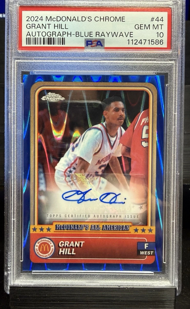 Grant Hill Basketball Autographed Sports Trading Cards