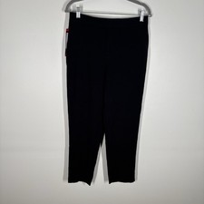 Banana Republic Women 8 Black Elastic Waist Tapered Pull On Crop Ankle Pants NWT