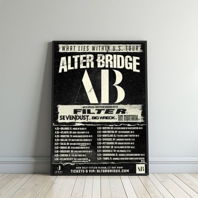 Alter Bridge Tour 2026 Poster