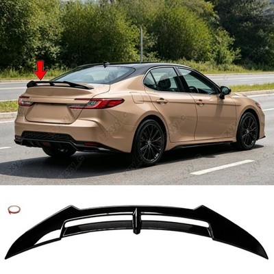 Trunk Spoiler For Toyota Camry 2025-2026 (Gloss Black 2-Layer Aggressive Sporty)