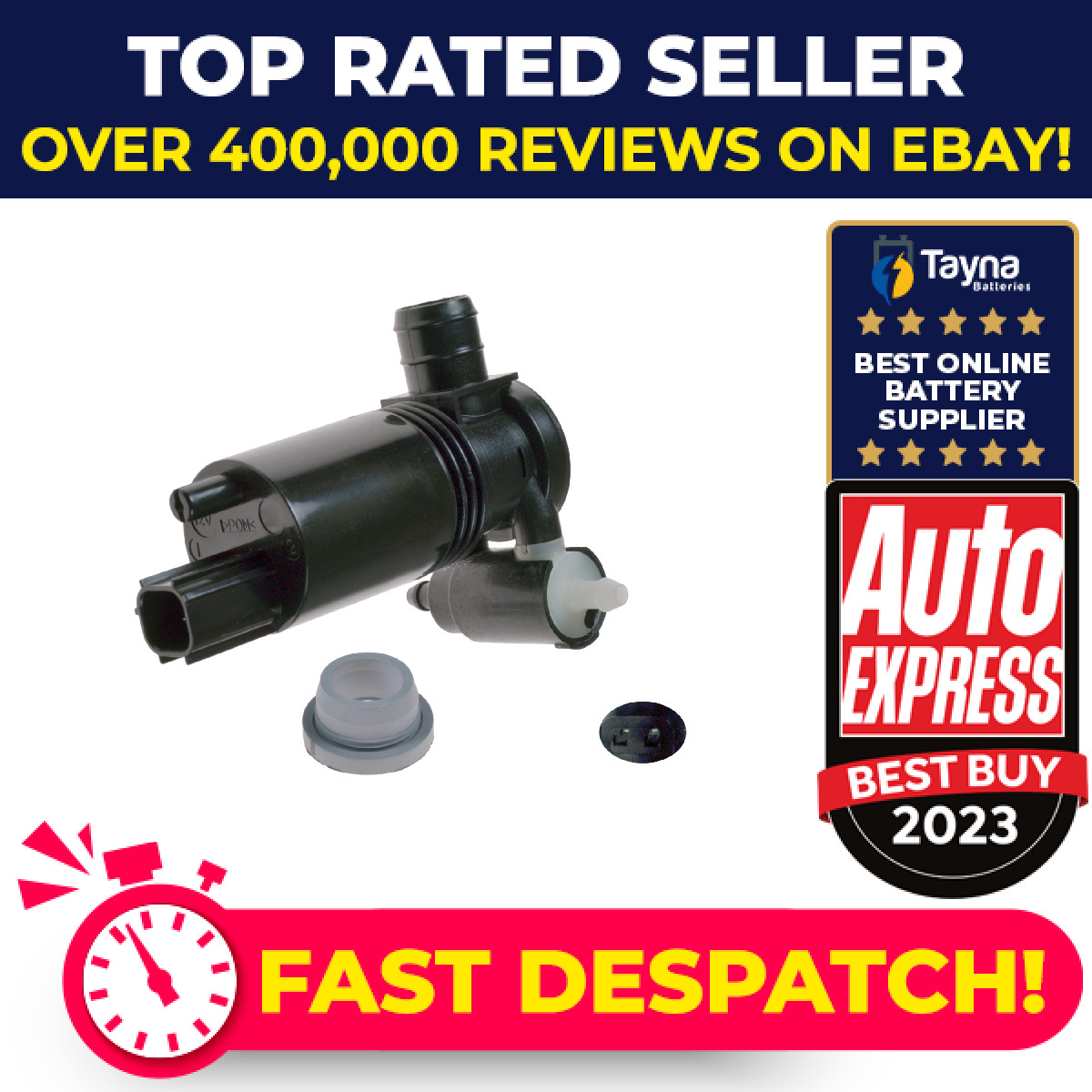 Washer Pump 109266 Febi LR013951 Genuine Top Quality Guaranteed New