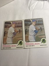 1973 Topps Bud Harrelson #223 - Lot Of 2 - Free Shipping !!!