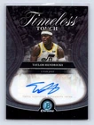 Taylor Hendricks 2025-26 Bowman Timeless Touch Signatures #TTA-TH Auto Utah Jazz