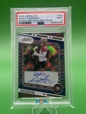 2024 Panini Absolute /50 Isaac Guerendo * Auto * Rookie PSA 9 Blue 49ers 25/50