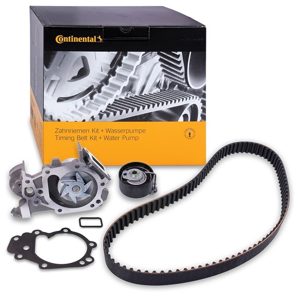 Conti Zahnriemensatz + Wapu FÜR Dacia Logan Renault Clio 2 3 Modus Twingo 1.2-image