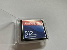 1pcs 512mb SANDISK CFI Compact flash for older DSLR CF Nikon Canon cameras