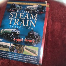 Classic Steam Train Collection 8 DVD Box Set Used