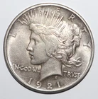 1921 Peace Dollar AU/UNC (G163)