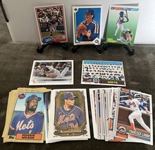 250+ New York Mets Baseball Card Team Set 1980’s-2026 Rookies Numbered Inserts