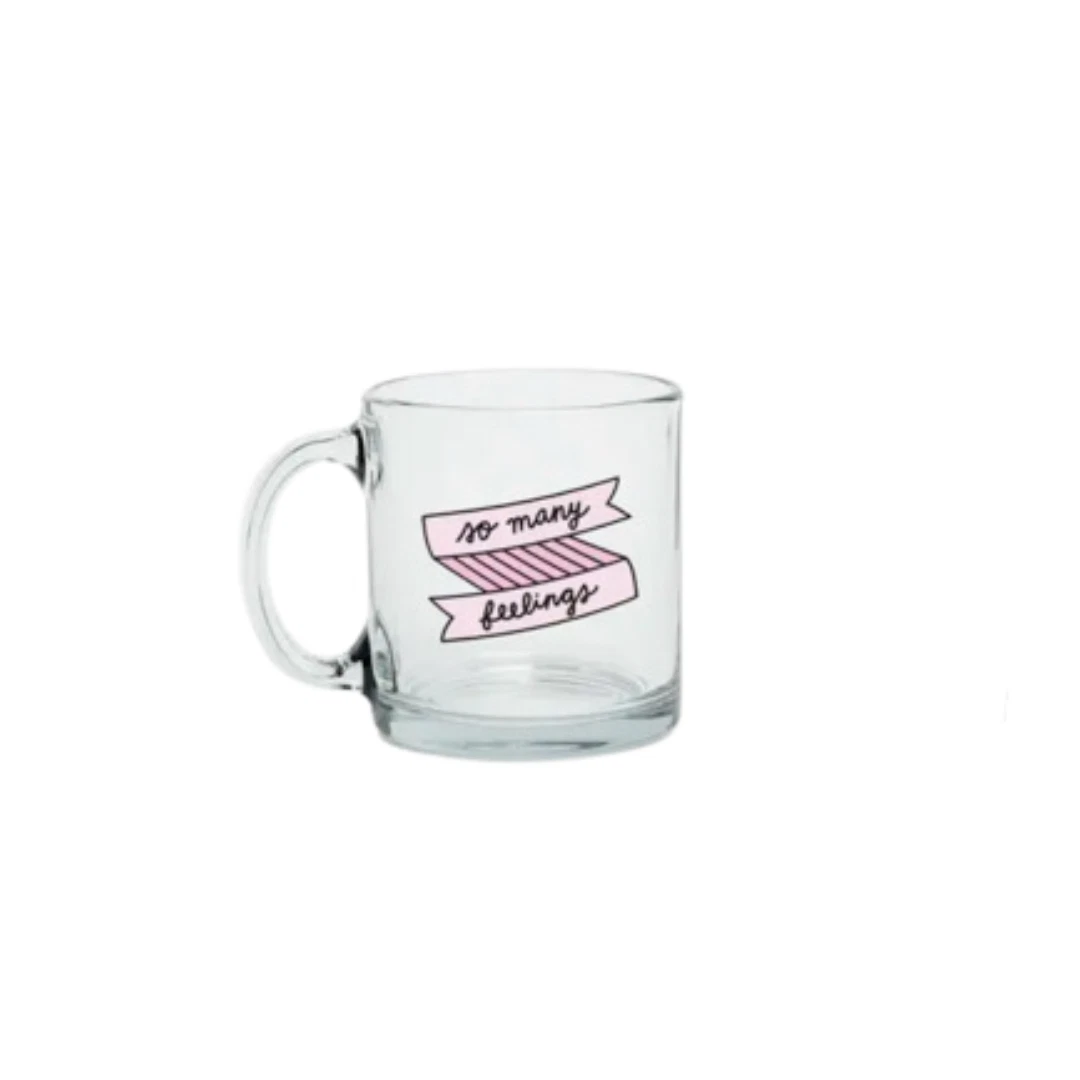 Talking Out Of Turn Glass Mug