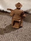 Marx VTG 1950's 60mm plastic sitting Chubby Cowboy playing guitar. — photo 2