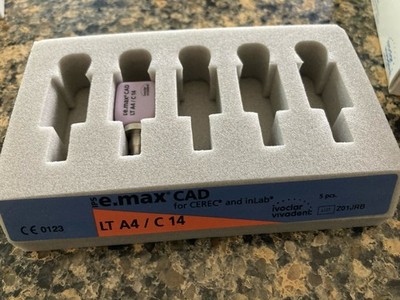 Vivadent Ivoclar IPS e.max CADCEREC Blocks InLab 1/PK LT A4 C14