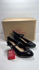 Dexflex Comfort Women's Katee Black Mary Jane Pump Heel Shoes Size 7.5 Payless