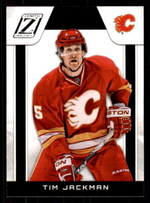 2010-11 Panini Zenith #34 Tim Jackman Calgary Flames