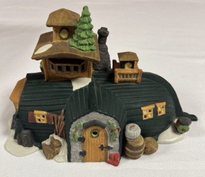 Dept 56 Dickens Village David Copperfield Peggotty's Seaside Cottage W Cord Box